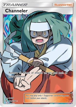 Channeler (Full Art) 232  - Holofoil SM  Unified Minds - Ultra Rare