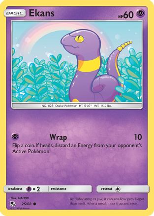 Ekans (25) 025/68  Hidden Fates - Common