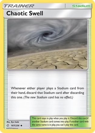 Chaotic Swell 187/236  SM  Cosmic Eclipse - Uncommon