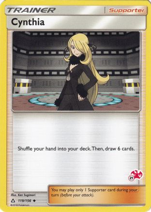 Cynthia 119/156  Battle Academy - Promo