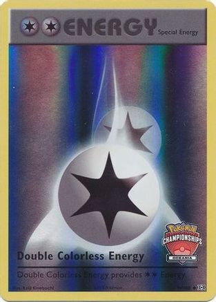 Double Colorless Energy 090/108  - Reverse Holofoil League & Championship Cards - Promo