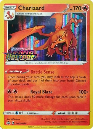 Charizard SWSH066  - Holofoil SWSH Sword & Shield Promo Cards - Promo