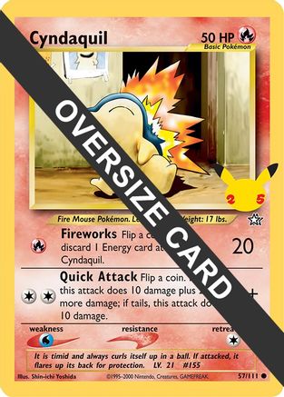 Cyndaquil 057  First Partner Pack - Promo