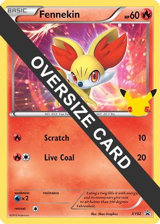 Fennekin XY02  First Partner Pack - Promo
