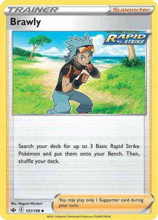 Brawly 131/198  SWSH06 Chilling Reign - Uncommon
