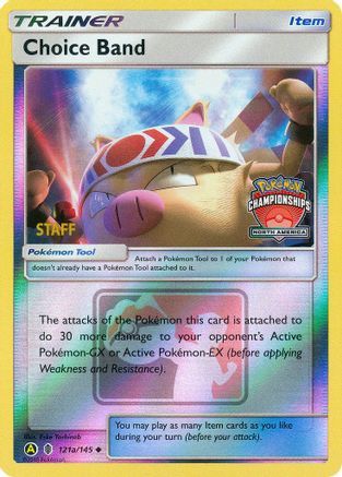 Choice Band 121a/145  - Reverse Holofoil League & Championship Cards - Promo