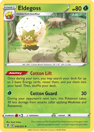 Eldegoss 016/203  Deck Exclusives - Promo