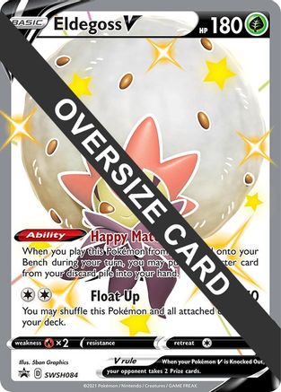 Eldegoss V SWSH084  Jumbo Cards - Promo