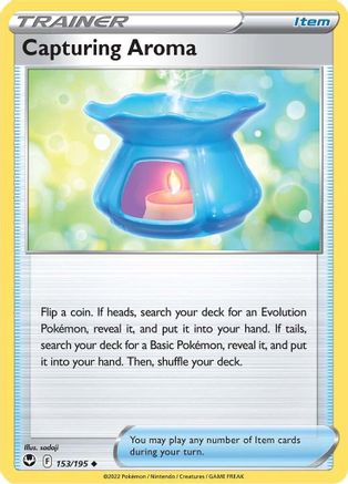 Capturing Aroma 153/195  SWSH12 Silver Tempest - Uncommon