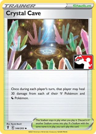 Crystal Cave 144  Prize Pack Series Cards - Uncommon