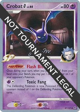 Crobat G - 2009 (Jason Martinez) 047  World Championship Decks - Uncommon