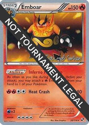 Emboar 020  World Championship Decks - Rare