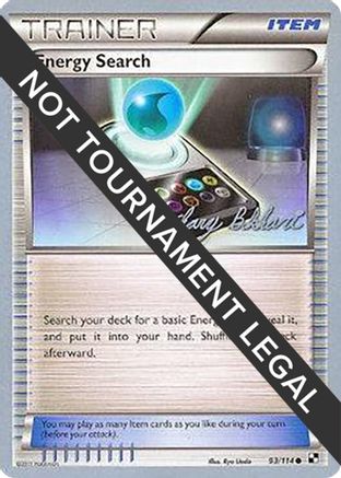 Energy Search - 2012 (Zachary Bokhari) 093  World Championship Decks - Common