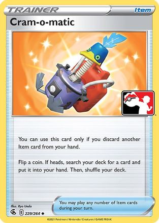 Cram-o-matic 229  Prize Pack Series Cards - Uncommon