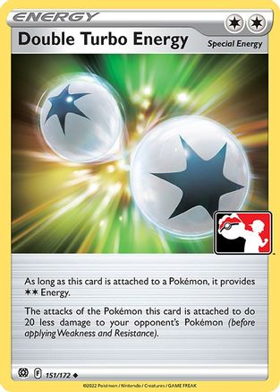 Double Turbo Energy 151/172  Prize Pack Series Cards - Uncommon