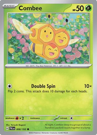 Combee 008/193  SV02 Paldea Evolved - Common