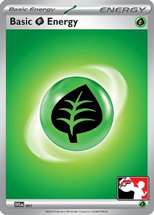 Basic Grass Energy 001  Prize Pack Series Cards - Common