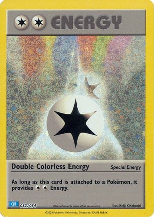 Double Colorless Energy (CLB) 032/034  - Holofoil Trading Card Game Classic - Classic Collection