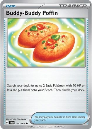 Buddy-Buddy Poffin 144/162  SV05 Temporal Forces - Uncommon