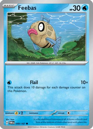 Feebas 049/167  SV06 Twilight Masquerade - Common