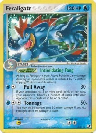 Feraligatr 004/115  Deck Exclusives - Rare