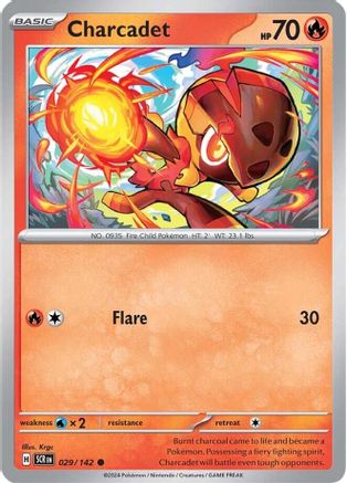 Charcadet 029/142  SV07 Stellar Crown - Common