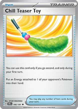 Chill Teaser Toy 166/191  SV08 Surging Sparks - Uncommon