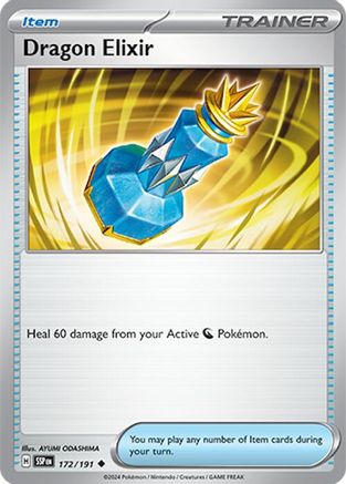 Dragon Elixir 172/191  SV08 Surging Sparks - Uncommon