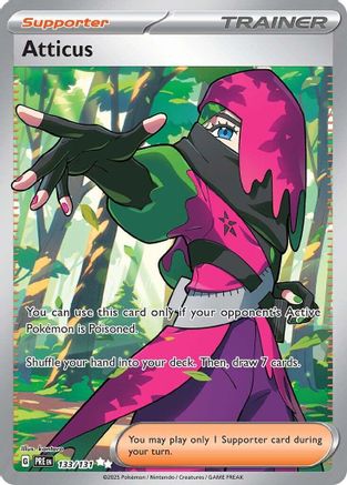 Atticus 133/131  - Holofoil SV Prismatic Evolutions - Ultra Rare