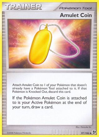 Amulet Coin 097  - Reverse Holofoil Great Encounters - Uncommon