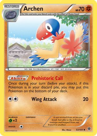 Archen 053/101  Plasma Blast - Uncommon