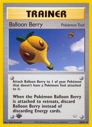 Balloon Berry 060/64  - 1st Edition Neo Revelation - Uncommon