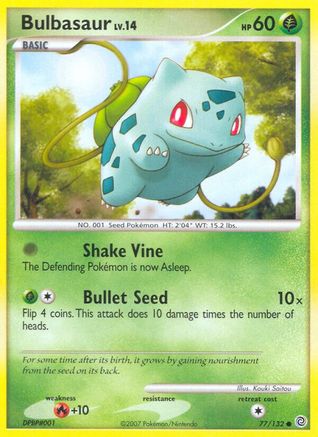 Bulbasaur 077/132  Secret Wonders - Common