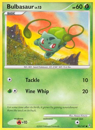 Bulbasaur 093  Supreme Victors - Common