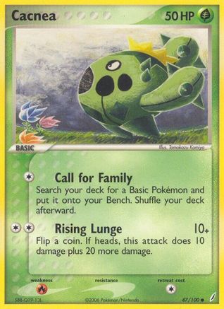 Cacnea 047/100  Crystal Guardians - Common