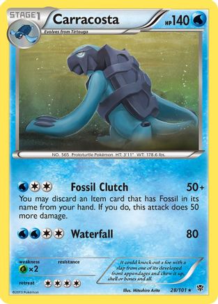 Carracosta 028  Plasma Blast - Rare