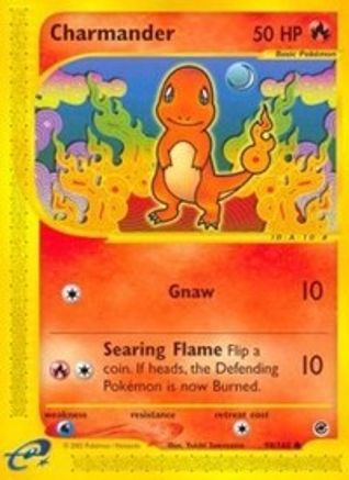 Charmander (98) 098/165  - Reverse Holofoil Expedition - Common