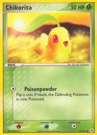 Chikorita 055  Hidden Legends - Common