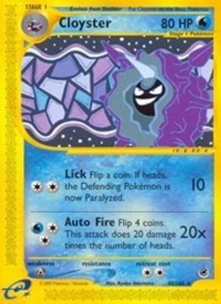 Cloyster (42) 042  Expedition - Rare