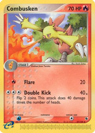 Combusken 027/109  Ruby and Sapphire - Uncommon