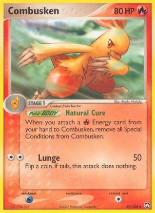 Combusken 029/108  Power Keepers - Uncommon