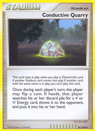 Conductive Quarry 082/100  Stormfront - Uncommon