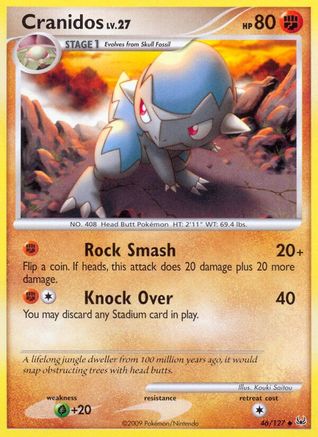 Cranidos 046  Platinum - Uncommon