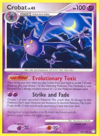 Crobat 023  Mysterious Treasures - Rare