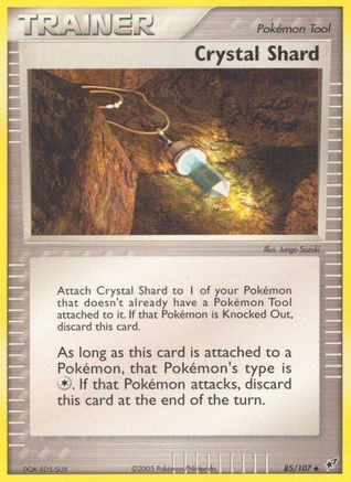 Crystal Shard 085  Deoxys - Uncommon