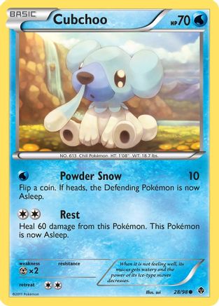Cubchoo (28) 028  Emerging Powers - Common