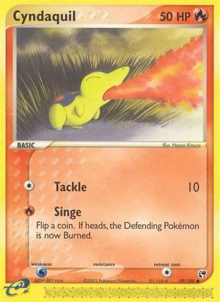 Cyndaquil 059/100  Sandstorm - Common
