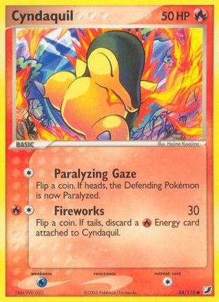 Cyndaquil 054/115  Unseen Forces - Common