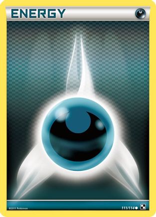 Darkness Energy (Basic) 111  Black and White - Common