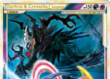 Darkrai & Cresselia Legend (Top) 099  - Holofoil Triumphant - Ultra Rare